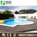 good price Wood plastic composite wpc decking for balconly